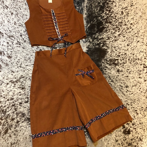 1970's Sears "Growing Girl" Two Piece Set - Picture 4 of 8